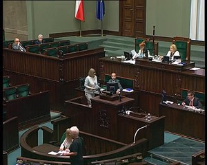 Poseł Barbara Bartuś - Wystąpienie z dnia 23 lipca 2015 roku.