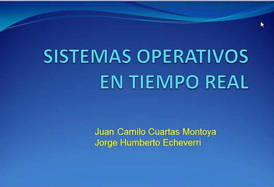 Tutorial de sistemas operativos en tiempo real.avi