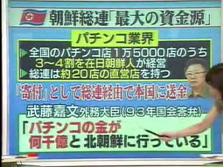 在日の北朝鮮送金ルート「朝銀＆パチンコ」を断て！