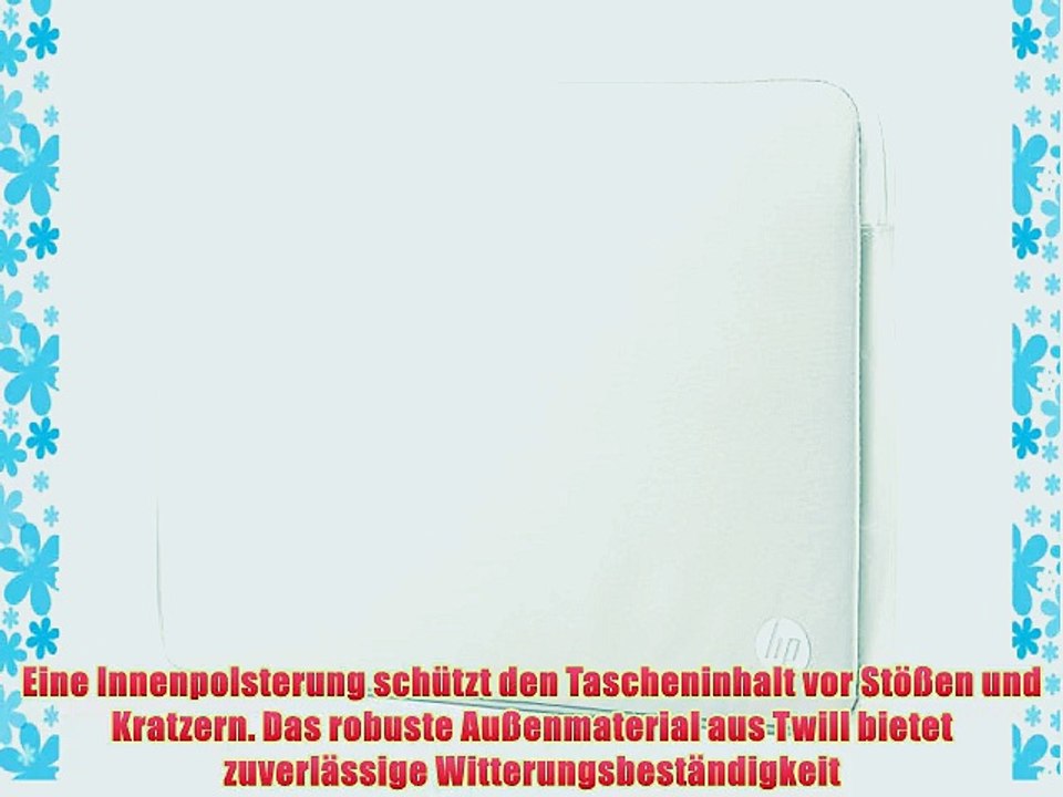 HP Spectrum K0B46AA Notebookh?lle 396 cm (156 Zoll) schneewei?