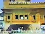 Footage of Harimandir sahib after The Sikh Holocaust (operation blue star) 1-3