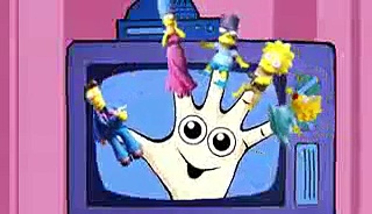 Finger Family THE SIMPSONS Family ♥ Nursery Rhyme Cartoon Songs For ...