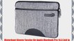 Waterkant Sleeve Tasche f?r Apple Macbook Pro 133 Zoll in Schwarz - Aktionsbundle: H?lle inkl.