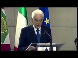 Roma - Intervento di Mattarella alla XI Conferenza degli Ambasciatori d'Italia (27.07.15)
