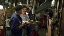 Liberty Ship Jeremiah O'Brien's Champagne Toast To The Battleship USS IOWA (BB-61)