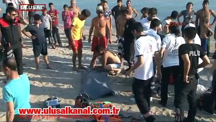 İstanbul'un iki halk plajında panik, korku ve gözyaşı vardı