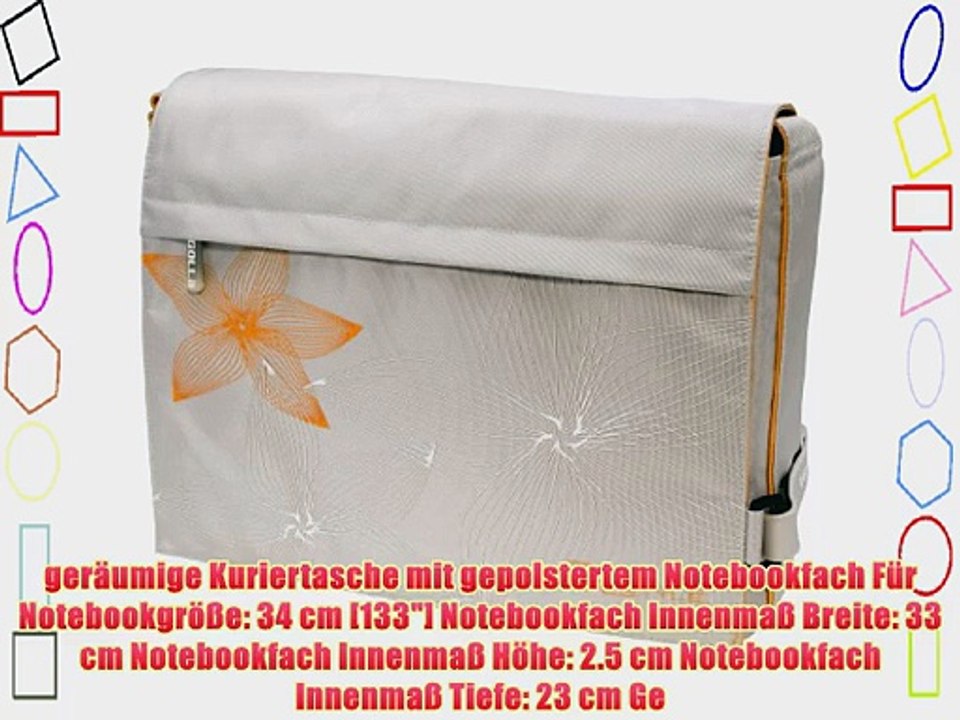Golla G818 Mia Function Notebooktasche bis 34 cm (13 Zoll) grau