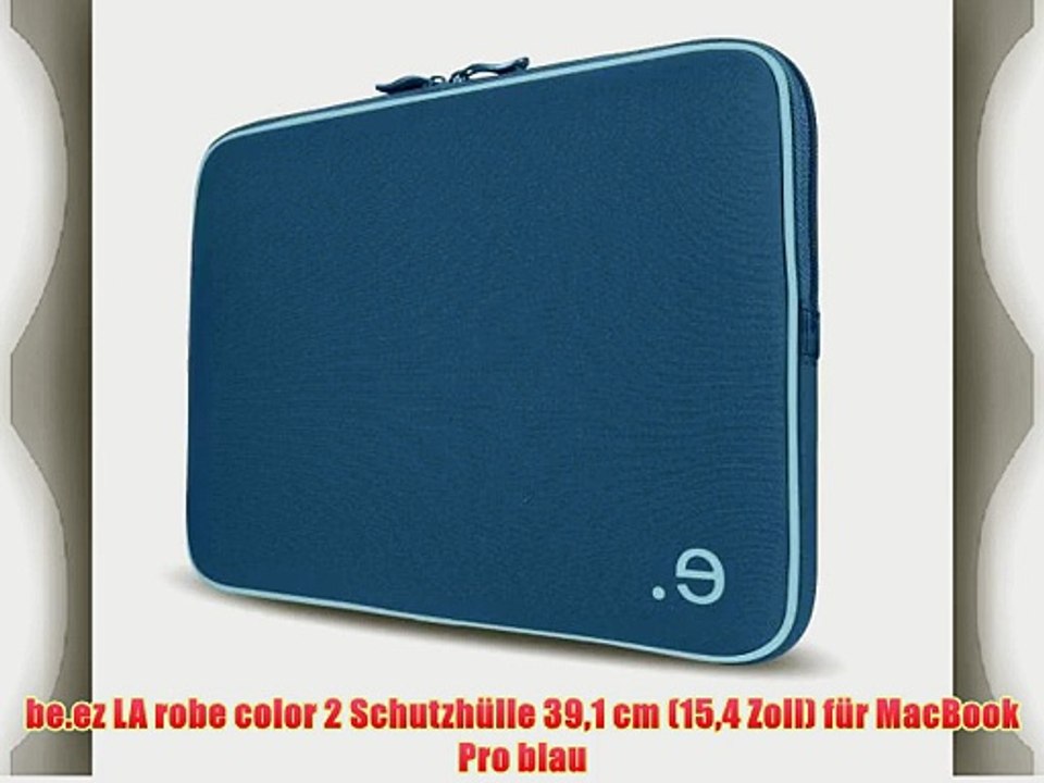 be.ez LA robe color 2 Schutzh?lle 391 cm (154 Zoll) f?r MacBook Pro blau