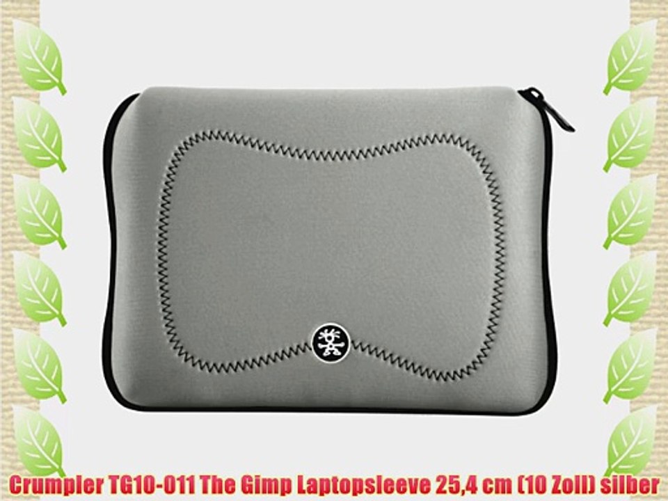 Crumpler TG10-011 The Gimp Laptopsleeve 254 cm (10 Zoll) silber