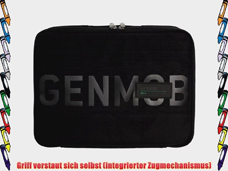 Golla Pete G1164 Netbook-Sleeve bis 30 cm (116 Zoll) schwarz