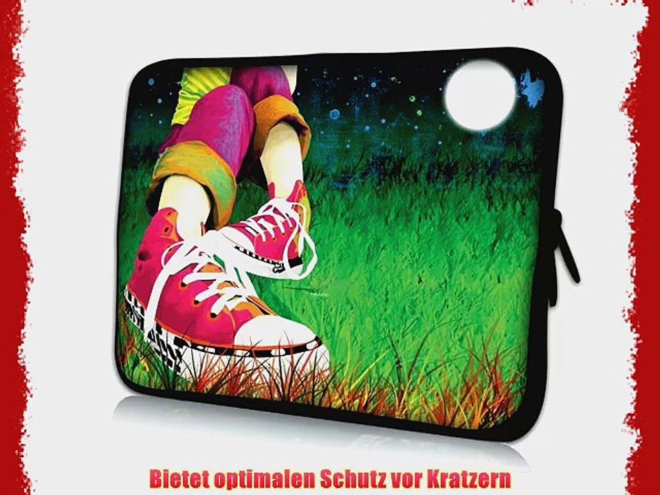 Pedea Design Tablet PC Tasche 101 Zoll (256 cm) neopren red shoes