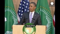 أوباما يختتم جولته الأفريقية بزيارة مقر الاتحاد الأفريقي في أديس أبابا
