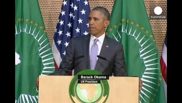 أوباما يختتم جولته الأفريقية بزيارة مقر الاتحاد الأفريقي في أديس أبابا