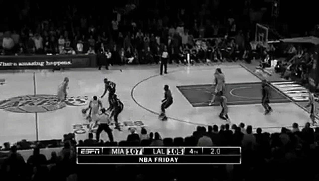 Kobe Bryant Game-Winner Buzzer-Beater Over Dwyane Wade Amazing Version 1