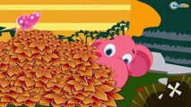 Elephant Cartoons for Children Learn wild animals Cartoons for Children Educational Games Online!