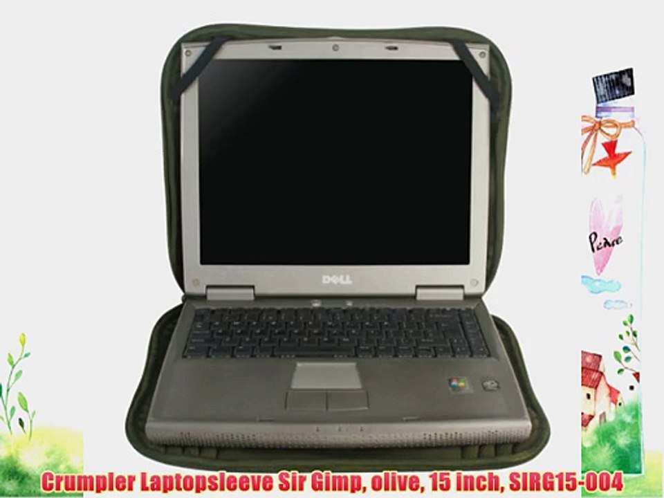 Crumpler Laptopsleeve Sir Gimp olive 15 inch SIRG15-004