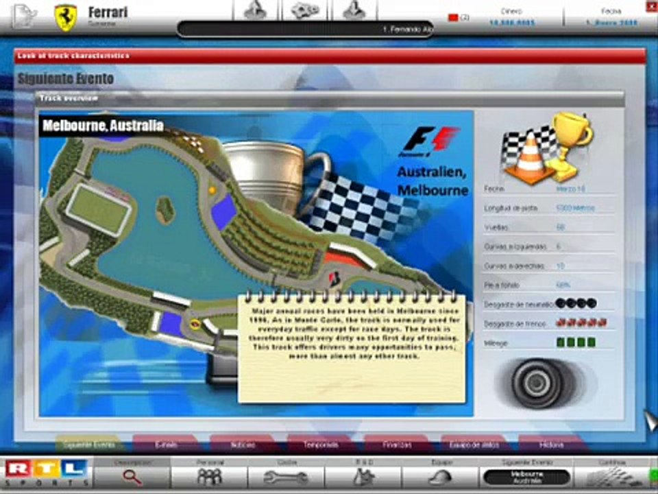 F1 Manager RTL Racing Team Manager Gameplay F1 Manager