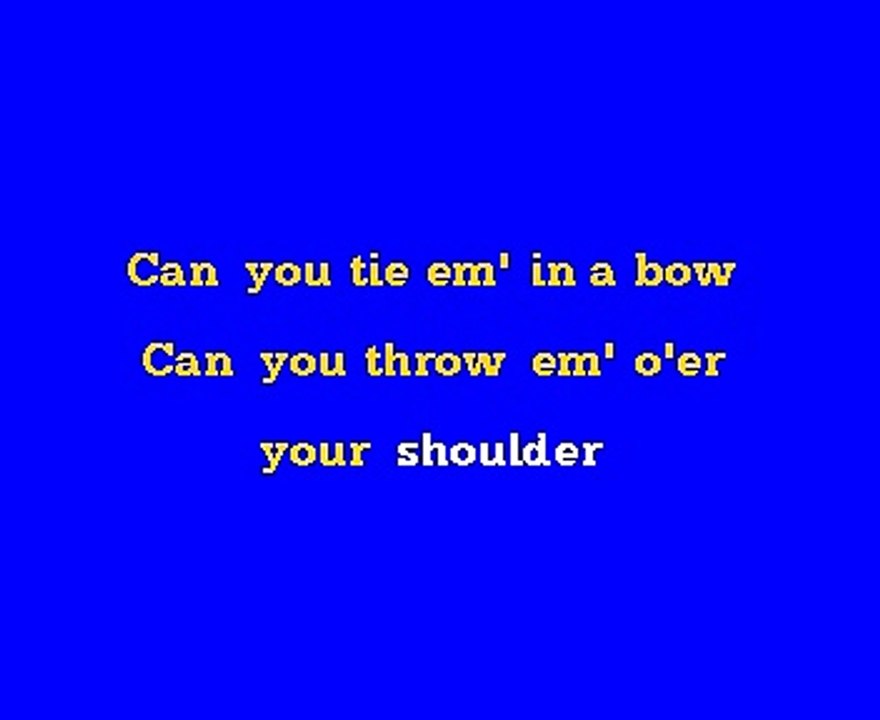 PR1192-19 - Children's Songs - Ears Hang Low.mpg Karaoke