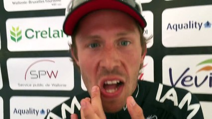 Tour de Wallonie: Jonas Van Genechten après sa victoire