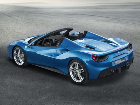Ferrari 488 Spider : la 488 GTB sans toit !