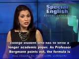 VOA special English - Education report -  Học nghe tiếng Anh có phụ đề