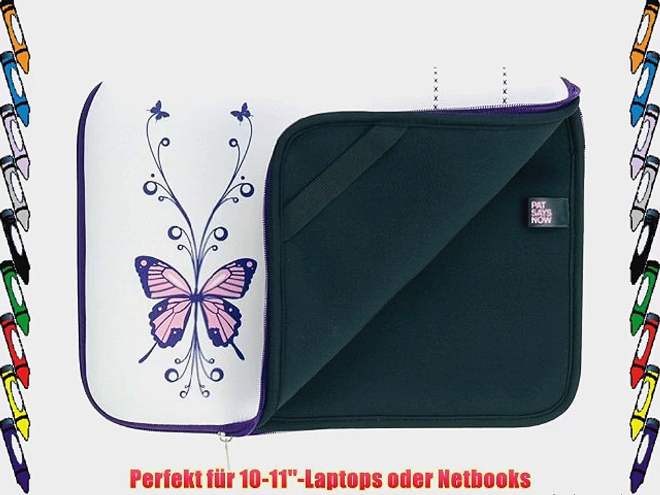 PSN Butterfly Laptoph?lle 254/279 cm (10/11 Zoll)