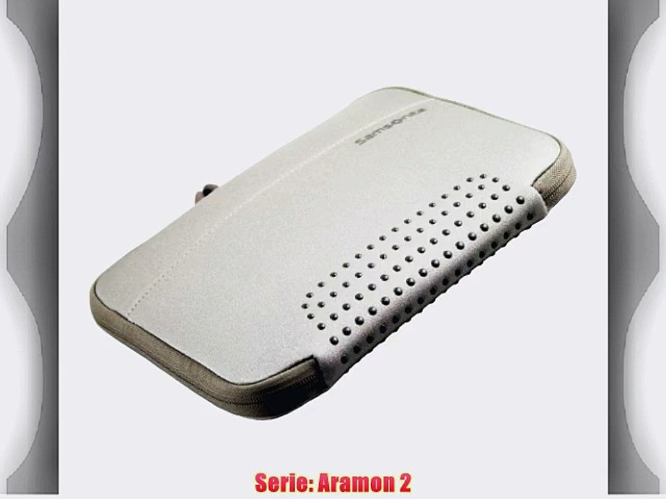Samsonite Aramon 2 Notebook Sleeve XXS 228 cm (9 Zoll) silber