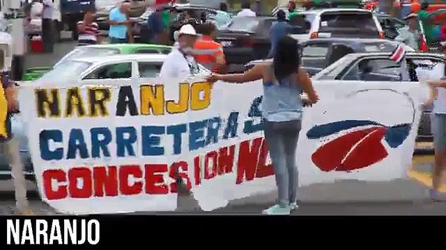 De Limón a San Ramón Costa Rica dice no a la concesión