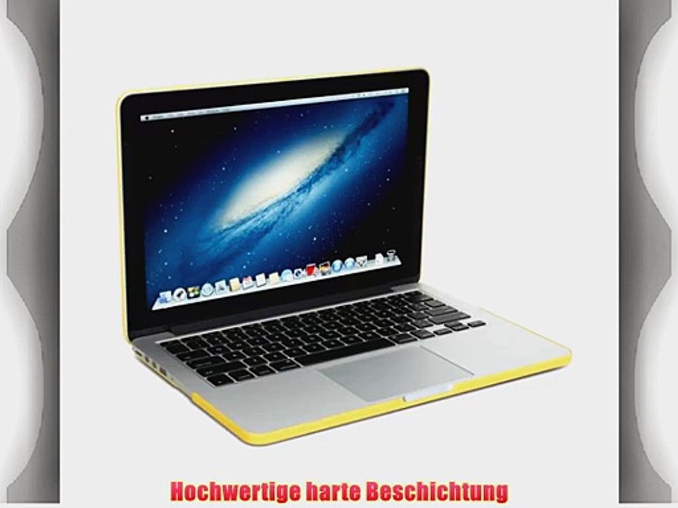GMYLE Gelb H?lle Tasche f?r Macbook Pro Retina 13 Zoll mit Retina Display (nicht f?r MacBook