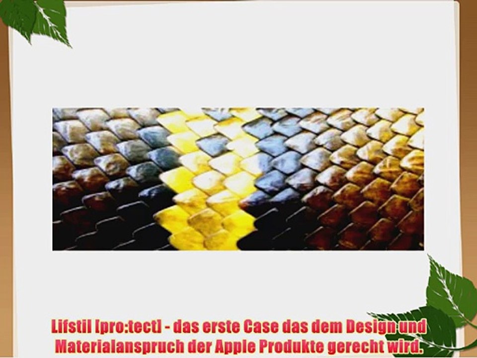 Lifstil [pro:tect] - Case (Schutzh?lle) f?r Apple MacBook (13 MacBook Air DESIGN - snake yellow)