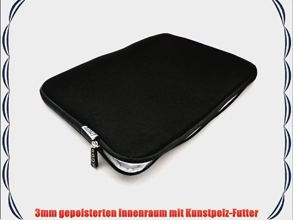 Tech21 Laptop Sleeve Schwarz Neopren-Weicher Zip Fall / Abdeckung F?r Lenovo ThinkPad L430