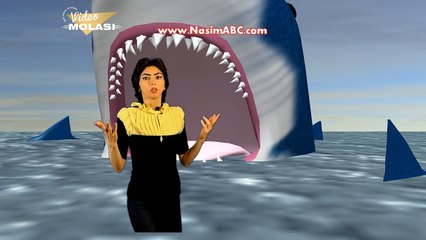 VEJETERYAN AZERİ QIZDAN KÖPEK BALIĞI VİDEOSU