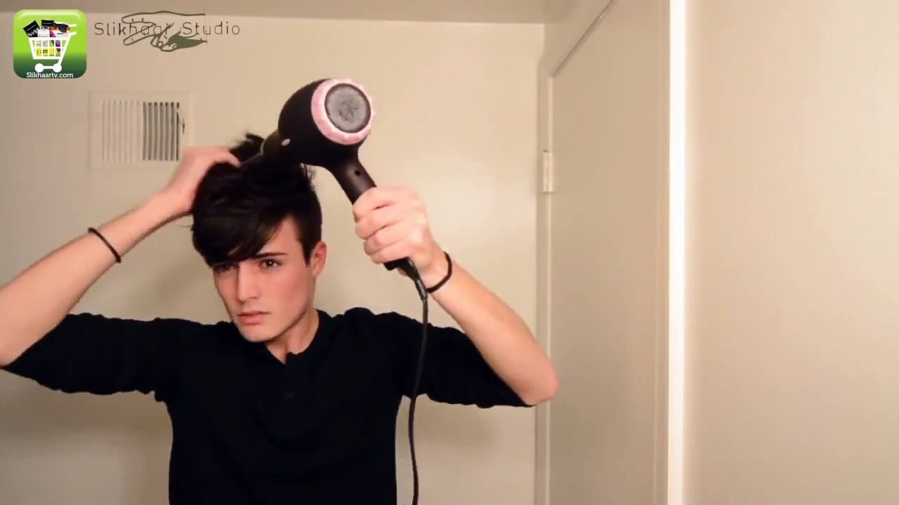 Cách vuốt tóc đẹp - Messy Fringe Like Louis Tomlinson