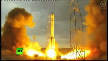 Video: Russia Proton-M rocket erupts in fireball, rams into ground