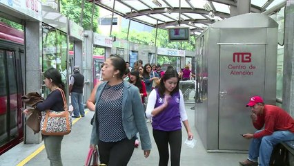 A Mexico, des tickets de métro contre un peu de sport