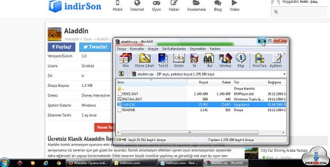 Aladdin oyunu kurulum inceleme