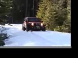 HUMMER H1 ALPHA & Jeep Rubicon  - Snow Trek  - 3rd Upload