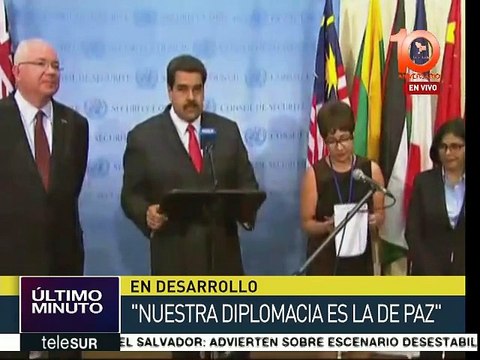 Nicolás Maduro: La diplomacia de Venezuela es la diplomacia de paz