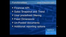 Dynamics NAV KPI Created by Match Business Solutions