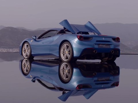 La Ferrari 488 Spider passe à l'action !