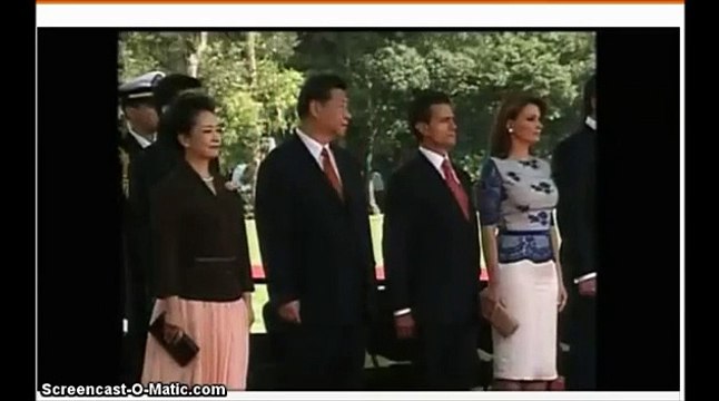 Mexico Military Parade Honor Visiting Chinese President Xi Jinping June 4, 2013
