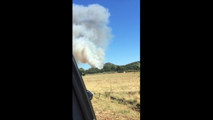 Un incendie entre Velaux et Ventabren parcourt 36 hectares