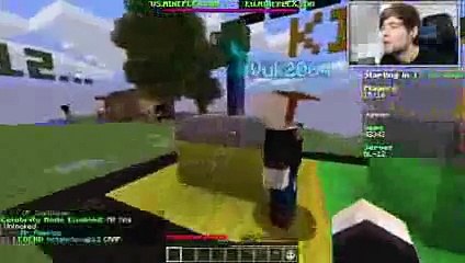Minecraft  THE INDESTRUCTIBLE MAN  Bomb Lobbers Minigame