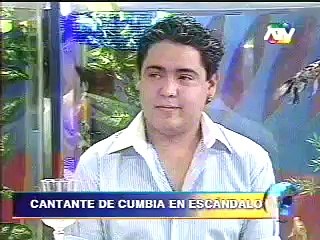 Cantante Lucho Cuellar atropella a un perro - Informe de ATV Noticias (01-09-2010)