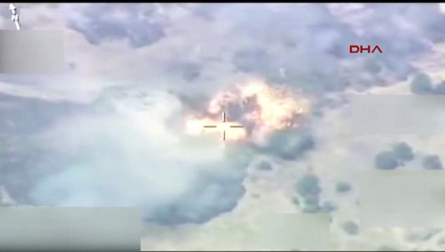 TSK, PKK hedeflerini böyle vurdu