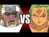 KILLER BEE VS ZORO | BATALHA MORTAL | Ei Nerd