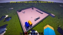 Minecraft building site - Baustelle - only one command - Vanilla 1.8 [Deutsch] [Eng]