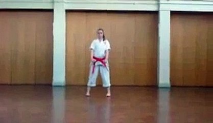 Karate Kata 1 Demonstration