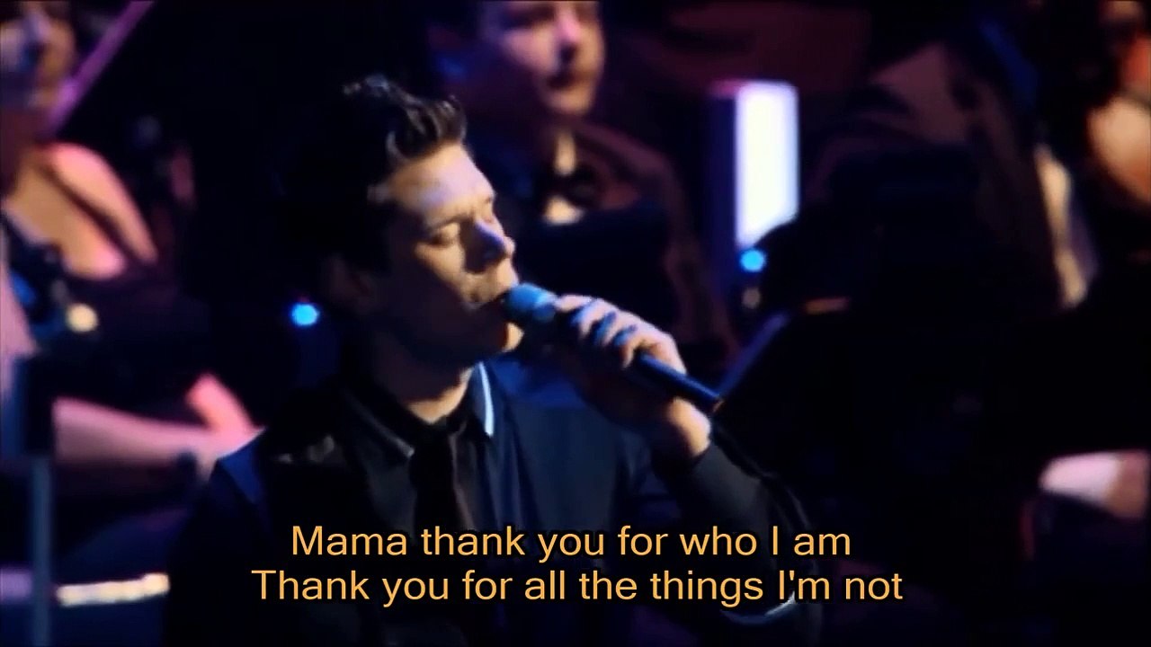 IL DIVO - Mama with Lyrics, Live in Barcelona