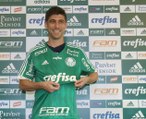 Fellype Gabriel é apresentado no Palmeiras e já se coloca à disposição
